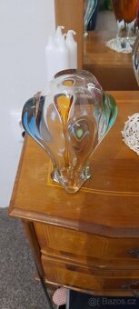 Váza hutní sklo - 11