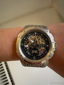 Heritor Automatic Conrad Skeleton Bracelet hodinky - 11