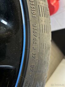 Opel Adam originál kompletní kola 215/45 R17 - 11