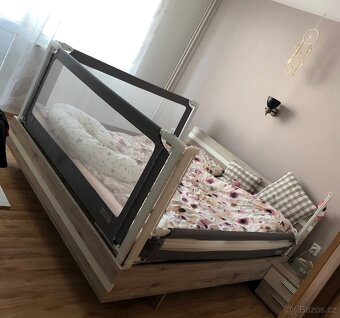 Zábrany na postel 180x200 - 3 strany - 11