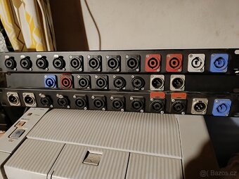 Rackové 19" panely XLR a speacon - 11