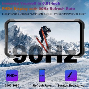 Unihertz Tank 1  extrémní baterií 22 000 mAh - 11