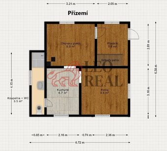 Chata 4+1 s vlastním pozemkem Všenory - 11