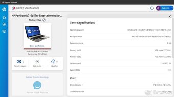HP Pavilion dv7 Notebook PC - 11