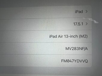 iPad Air 13-inch (M2) 128Gb Wi-Fi + klavesnica ako obal - 11