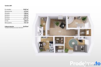 Prodej rodinného domu č. 1 - 5+kk, 125 m2 - Beřovice - 11