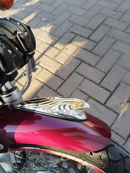Yamaha XV Virago 125 (5AJ) r.v.:1998 červená-tmavá (TOP stav - 11