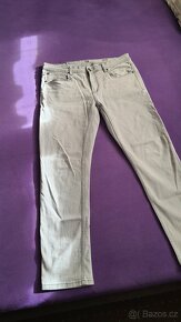PÁNSKÉ DŽÍNY DENIM - slim - 11