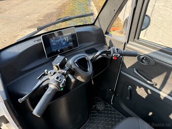 Elektromobil - Elektrická tříkolka Leramotors E1, bílá - 11
