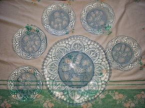 Misky , tácy , talíře - sklo/porcelán - 11
