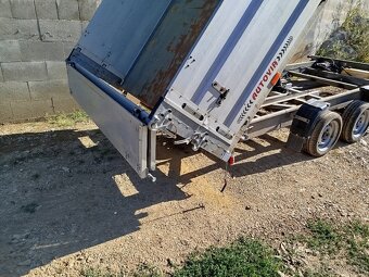AGADOS PORTHOS B2 Třístranný sklápěcí přívěs sklápěč sklopka - 11