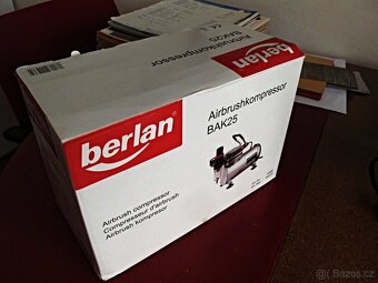Airbrush kompressor berlan BAK 25 - 11