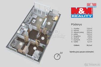 Prodej bytu 3+1, 78 m², Teplice, ul. Bohosudovská - 11