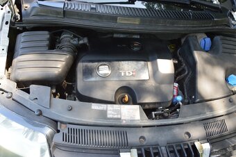 Seat Alhambra 1.9 TDI, 2004, 85 kw, ČR, klima, tažné - 11