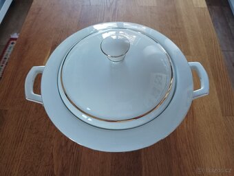 STAROŽITNÁ ART DECO PORCELÁN TERINA KMP BYSTŘÍCE - 11