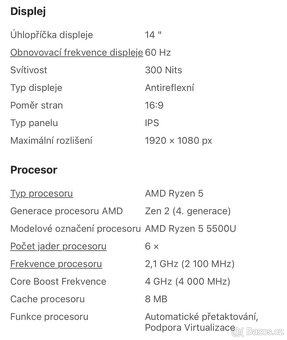 Notebook Lenovo - 11