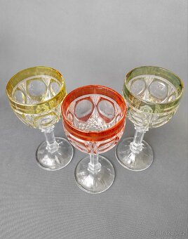 Luxusní sada křišťálových broušených sklenic od Hofbauer - 11