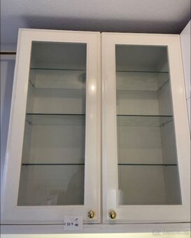 Bílá venkovská kuchyňská linka se spotřebiči,5726 - 11