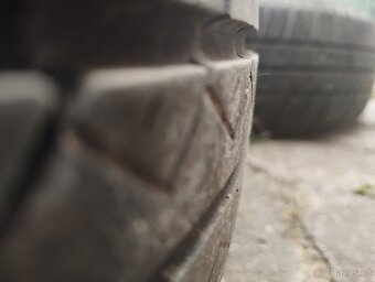 4x100 R13 plechové disky s letními pneu - 11