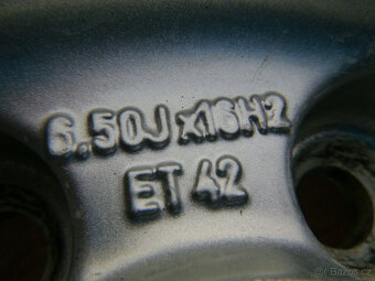 Letní sada alu kola originál VW Golf IV 5x100 6,5Jx16 ET42 - 11