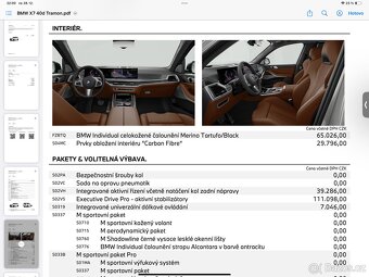 BMW X7 M-PACKET,Maximální výbava - 11