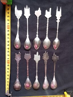 Sběratelské lžičky, vidličky, nože - celkem 106 ks - 11