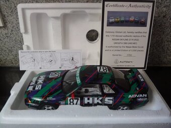 1:18 AutoArt, Nissan Skyline GT-R (R32), Group A 1993, HKS - 11