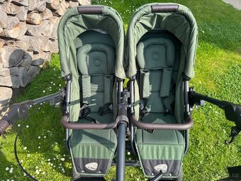 Dvojčecí kočár TFK DUO 2 2023 olive - 11