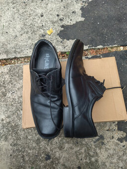 Pánské společenské kožené boty vel. 44 - 11