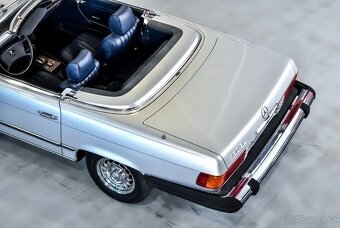 Mercedes 380 SL  R107  2 střechy TOP stav - 11