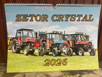 Kalendáře s traktory Zetor na rok 2026 - 11