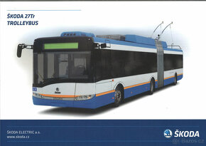 Prospekty - Trolejbusy Škoda 1 - 11