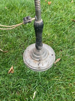 lampa retro lampa dílenská lampa industriální bankéřka - 11