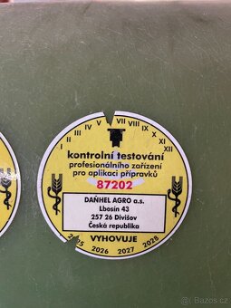 Nesený postřikovač HARDI 15m - 11