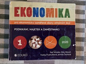 Učebnice pro střední školu - více druhů, cena za kus - 11