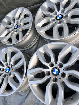 5x120 R17 originál disky BMW X3 - senzory pneu - 11