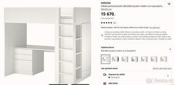 Patrová postel IKEA SMASTAD - 11
