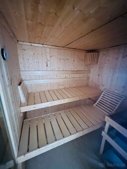 Finská sauna Karibu+kamba BioMat 9 kw - 11