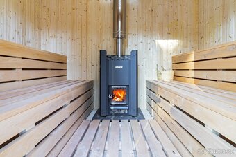 Rekreační apartmán 3+kk, Chaty Na Rybárně, bazén, sauna - 11