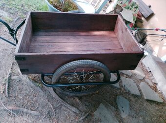 Historický vozík za jízdní kolo-(Assmann) - 11