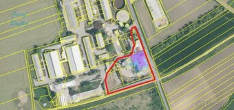 Komerční arál s 2 FVE, Tištín, 150m2 - 10829m2 - 11