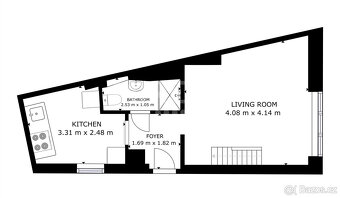Lysá nad Labem, prodej bytu 1+1, 27 m2, okr. Nymburk. - 11