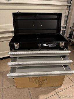 BGS Technic dílenský kovový kufr – nový, nepoužitý - 11