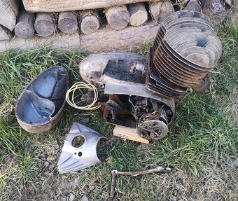 Predám motor Jawa 350/354 rok 1957 - 11