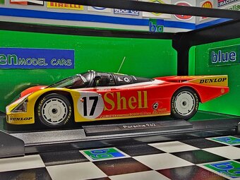 Porsche 962C Shell Porsche AG #17 24h LeMans 1988 1:18 Norev - 11