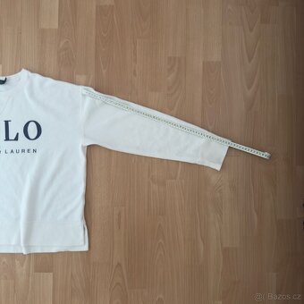 Ralph Lauren Polo bílá dámská mikina | vel. L | solidní stav - 11