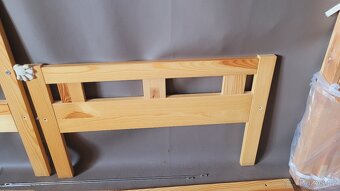 dětská postel IKEA KRITTER dřevěná, antialergická matrace - 11