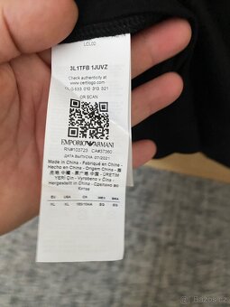 panske tricko Emporio Armani velkost XL /ORIGINAL/ - 11