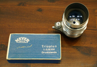 Objektiv Trioplan 100mm f2.8 / Meyer-Optik Görlitz / EXA - 11