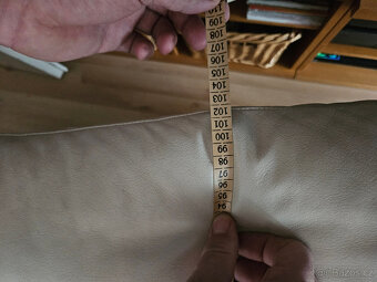 Kožené křeslo polohovací - 11